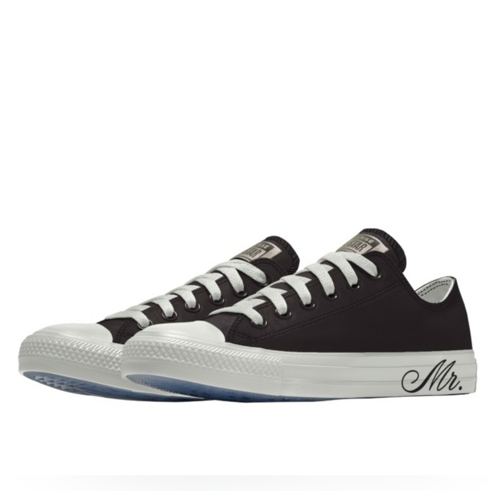 Converse Custom Chuck Taylor All Star Premium Wedding By You, Men Size 12